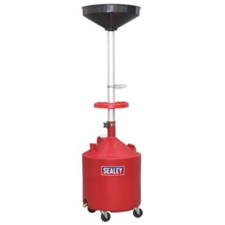 Sealey Gravity Discharge Mobile Oil Drainer 80L (5054511371963) AK80D