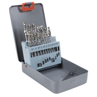 Sealey Left- Hand Spiral Drill Bit Set 19pc (5054630300400) AK8190