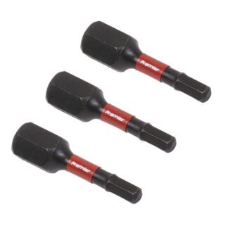 Sealey Premier Hex Impact Power Tool Bits 3 x 25mm 3pc (5054511956948) AK8211