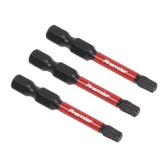 Sealey Premier TRX- Star* Impact Power Tool Bits T25 x 50mm 3pc (5054511956924) AK8243