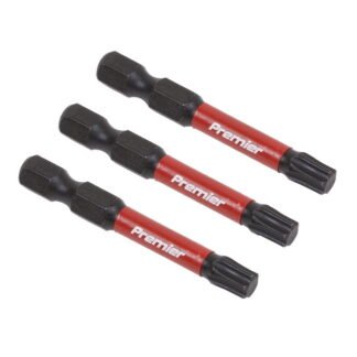 Sealey Premier TRX- Star* Impact Power Tool Bits T30 x 50mm 3pc (5054511957006) AK8245