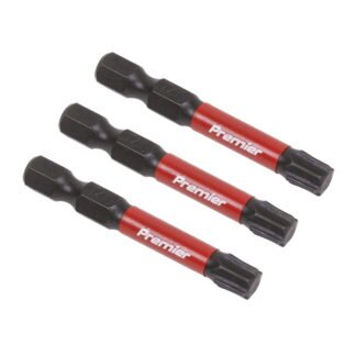 Sealey Premier TRX- Star* Impact Power Tool Bits T40 x 50mm 3pc (5054511957020) AK8246