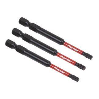 Sealey Premier TRX- Star* Impact Power Tool Bits T20 x 75mm 3pc (5054511957198) AK8267