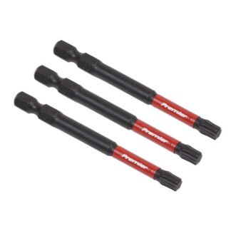 Sealey Premier TRX- Star* Impact Power Tool Bits T30 x 75mm 3pc (5054511956931) AK8270