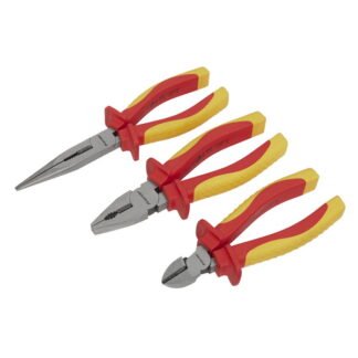 Sealey Premier Pliers Set 3pc - VDE Approved (5024209728584) AK83452