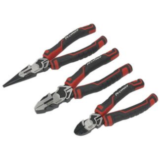 Sealey Premier High Leverage Plier Set 3pc (5054511234626) AK8376