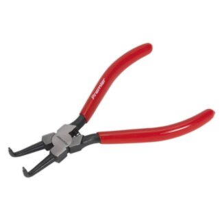 Sealey Premier Circlip Pliers Internal Bent Nose 180mm (5051747859678) AK84543