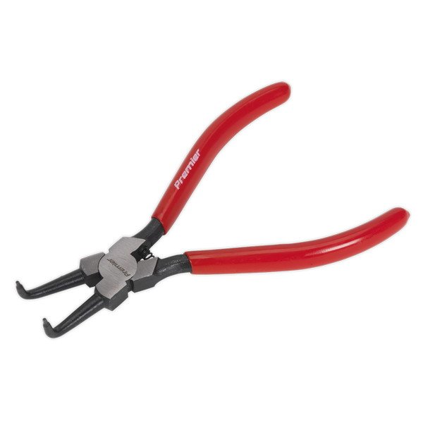 Sealey Premier Circlip Pliers Internal Bent Nose 180mm (5051747859678) AK84543