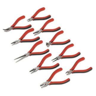 Sealey Premier Mini Pliers Set 10pc (5054511010039) AK8578