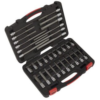 Sealey Premier Platinum TRX- Star* Socket Bit Set 3/8IN Sq Drive 32pc (5054511845396) AK89001