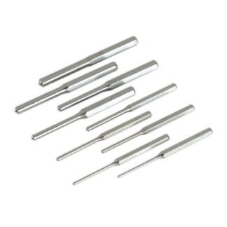 Sealey Premier Imperial Roll Pin Punch Set 1/8- 1/2IN 9pc (5024209346184) AK9109