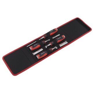 Sealey Premier Hammer- Thru Wood Chisel 4pc Set (5054511972412) AK9239