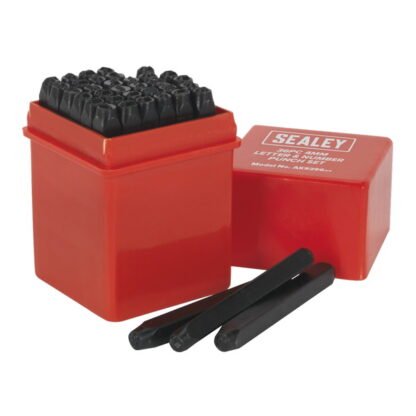 Sealey Letter & Number Punch Set 4mm 36pc (5024209319355) AK9296