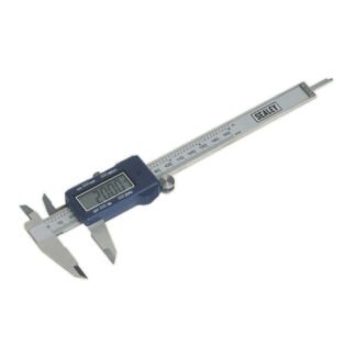Sealey Digital Vernier Caliper 0- 150mm(0- 6IN ) (5024209516723) AK962EV