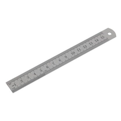 Sealey Stainless Steel Rule 6IN (150mm) (5054630399657) AK9640