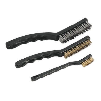 Sealey Auto Engineer s Wire Brush Set 3pc (5024209317917) AK9801