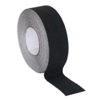 Sealey Self- Adhesive Anti- Slip Tape 50mm x 18m - Black (5054511057652) ANTB18
