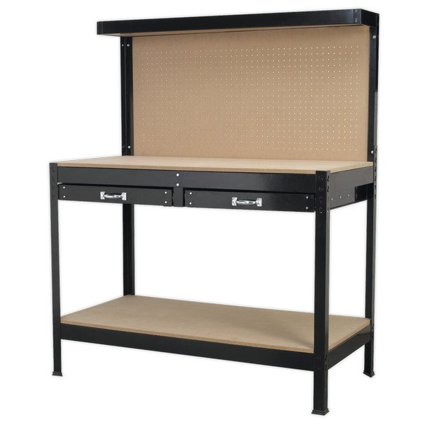 Sealey Workstation with 2 Drawers 1.2m (5024209811491) AP12600