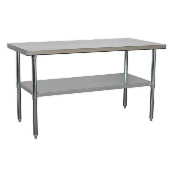 Sealey Stainless Steel Workbench 1.5m (5054511341478) AP1560SS