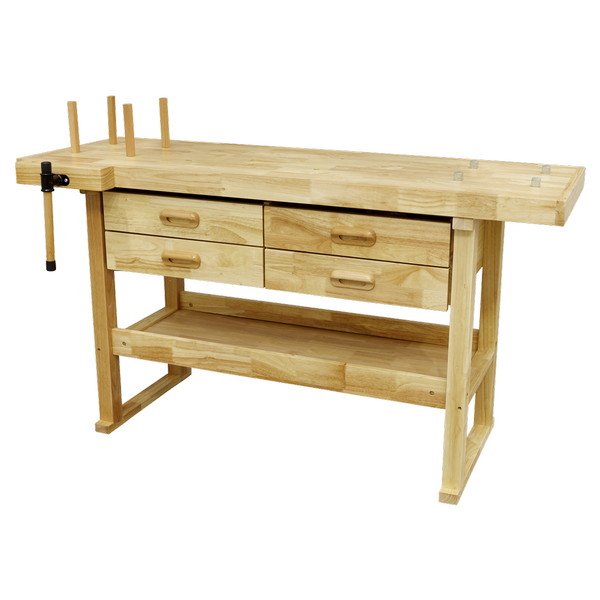 Sealey Woodworking Bench with 4 Drawers (5054630189463) AP1640