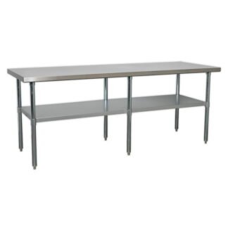 Sealey Stainless Steel Workbench 2.1m (5054511382358) AP2184SS