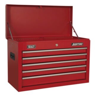Sealey American PRO® Topchest 5 Drawer - Red (5054511148527) AP225