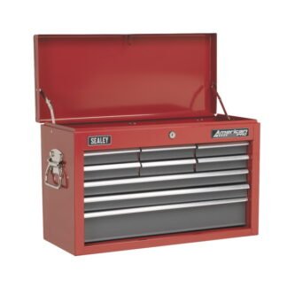 Sealey American PRO® Topchest 9 Drawer - Red/Grey (5054630218330) AP22509BB
