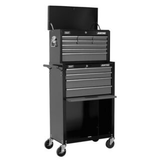 Sealey American PRO® Topchest & Rollcab Combination 13 Drawer - Black/Grey (5054630157585) AP2513B