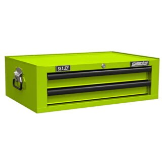 Sealey Superline PRO® Mid- Box Tool Chest 2 Drawer - Green/Black (5054630304545) AP26029THV