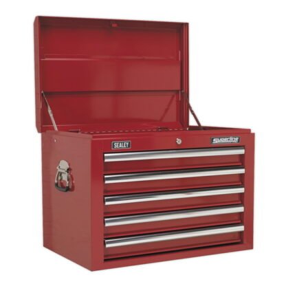 Sealey Superline PRO® Topchest 5 Drawer - Red (5051747444621) AP26059T