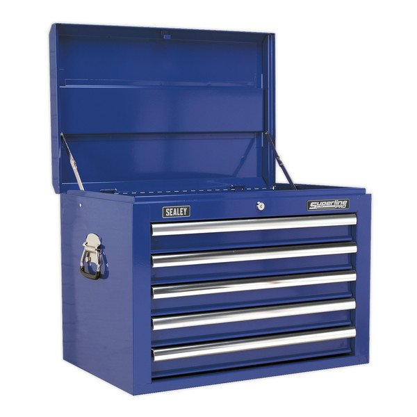 Sealey Superline PRO® Topchest 5 Drawer - Blue (5051747863774) AP26059TC