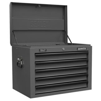 Sealey Superline PRO® Topchest 5 Drawer - Grey/Black (5054630302756) AP26059TG