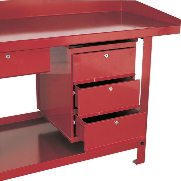 Sealey 3 Drawer Unit for AP10 & AP30 Series Benches (5024209950015) AP3
