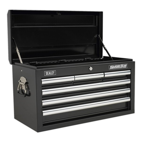 Sealey Superline PRO® Topchest 6 Drawer - Black (5051747470514) AP33069B