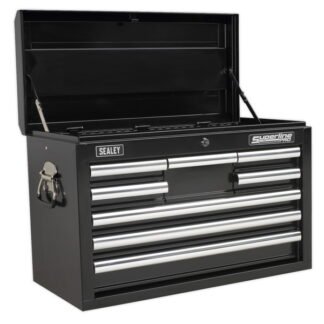 Sealey Superline PRO® Topchest 8 Drawer - Black (5051747470538) AP33089B