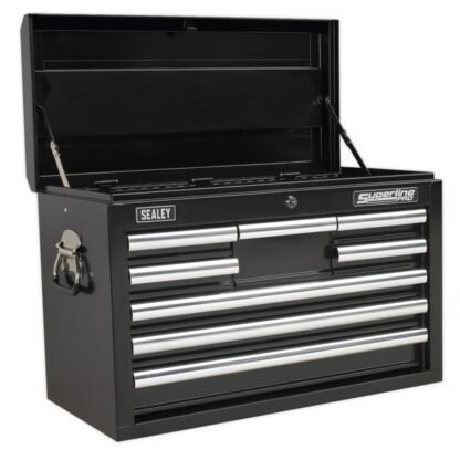 Sealey Superline PRO® Topchest 8 Drawer - Black (5051747470538) AP33089B