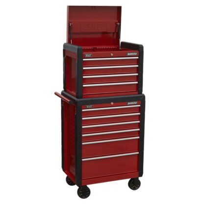 Sealey Superline PRO® Topchest & Rollcab Combination 10 Drawer (5054511761887) AP3410STACK