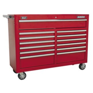 Sealey Superline PRO® Rollcab 13 Drawer - Red (5051747937680) AP5213T