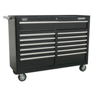 Sealey Superline PRO® Rollcab 13 Drawer - Black (5051747937697) AP5213TB