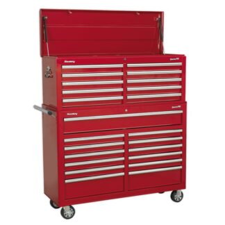 Sealey Superline PRO® Tool Chest Combination 23 Drawer - Red (5054511004168) AP52COMBO1