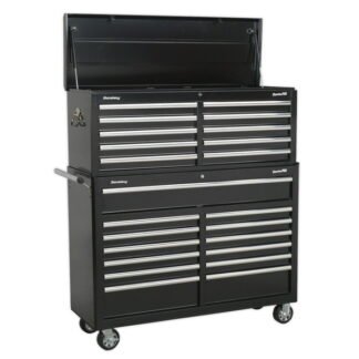 Sealey Superline PRO® Tool Chest Combination 23 Drawer - Black (5054511004175) AP52COMBO2