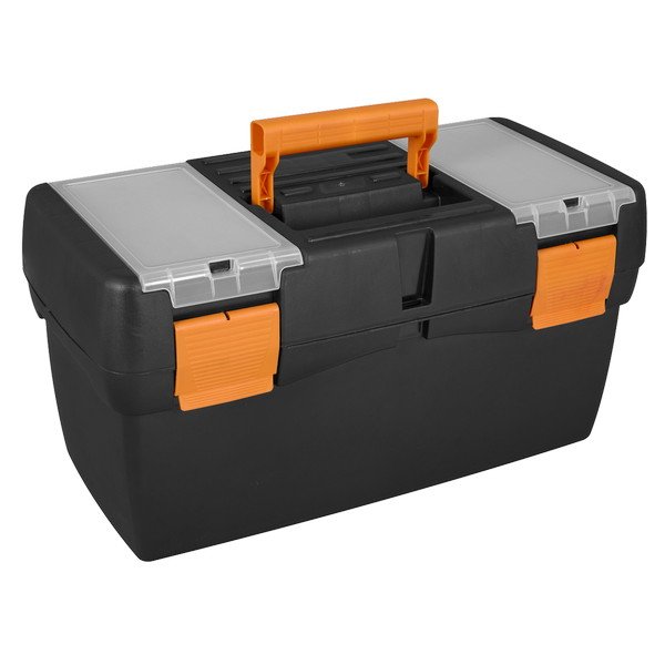 Sealey Toolbox with Tote Tray 500mm (5054630463525) AP560