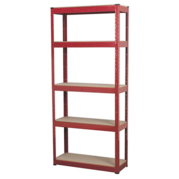 Sealey Racking Unit with 5 Shelves 150kg Capacity Per Level (5054511553413) AP6150