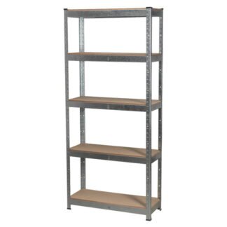 Sealey Racking Unit with 5 Shelves 150kg Capacity Per Level (5054511553208) AP6150GS