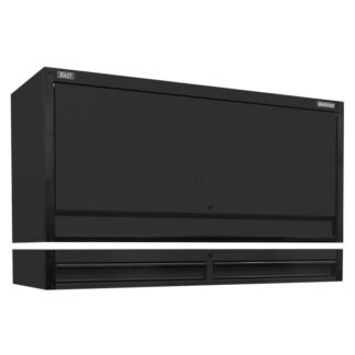 Sealey Superline PRO® Black Edition Top Hutch & 2 Drawer Riser 1549mm (5054630486357) AP6203BE