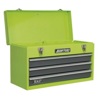 Sealey American PRO® Tool Chest 3 Drawer - Green/Grey (5054630218569) AP9243BBHV