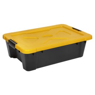 Sealey Composite Stackable Storage Box with Lid 27L (5051747780958) APB27