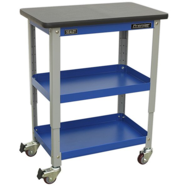 Sealey Premier Industrial™ Workshop Trolley 3- Level (5054511243192) API2103