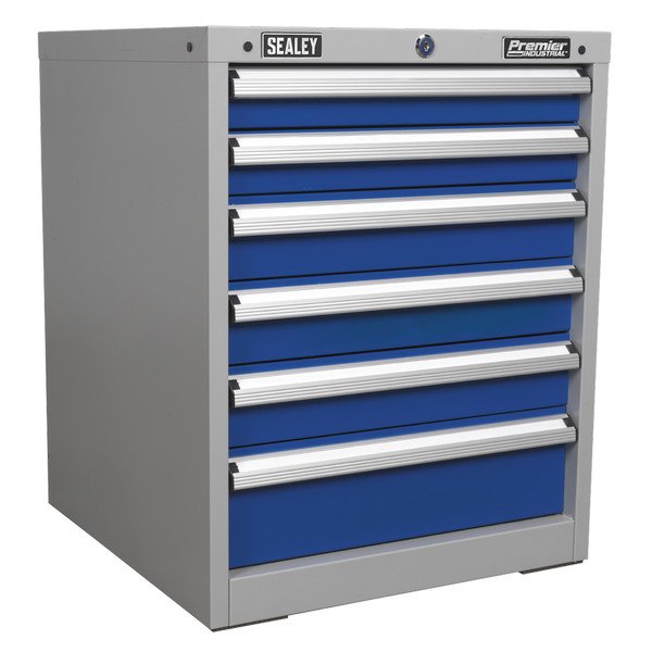 Sealey Premier Industrial™ Cabinet 6 Drawer (5051747512856) API5656