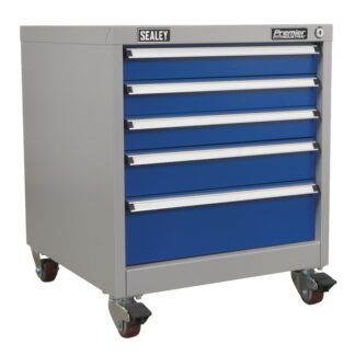 Sealey Premier Industrial™ Mobile Industrial Cabinet 5 Drawer (5051747645134) API5657B